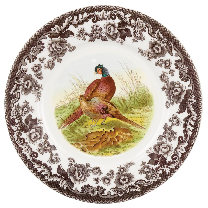 Woodland Luncheon Plate, Pheasant