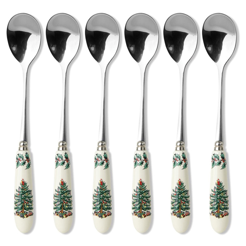 Christmas Tree Teaspoon, Set of 6