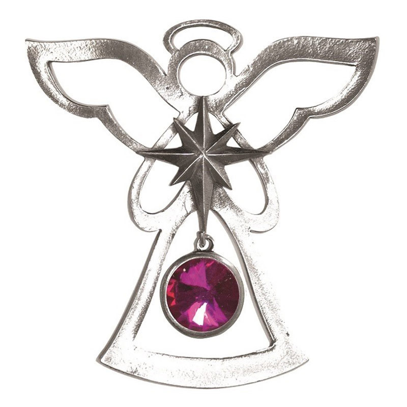 Birthstone Angel, October/Pink Tourmaline