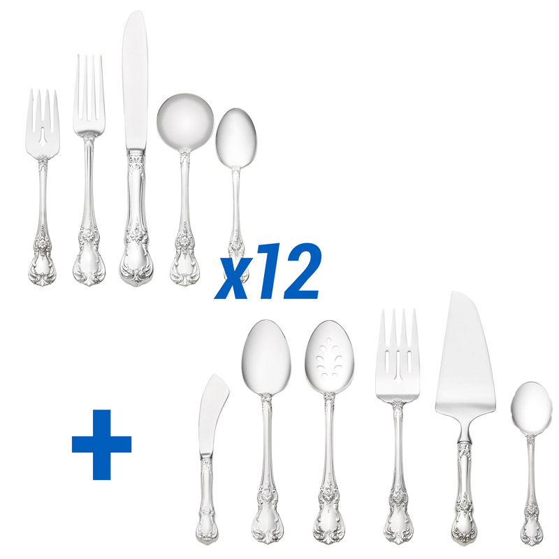 Old Master 66pc Set, Dinner Size, Cream