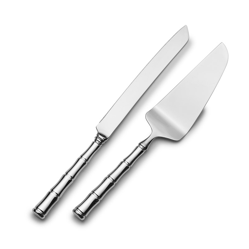 Mandarin 2 Piece Cake Knife and Server Set