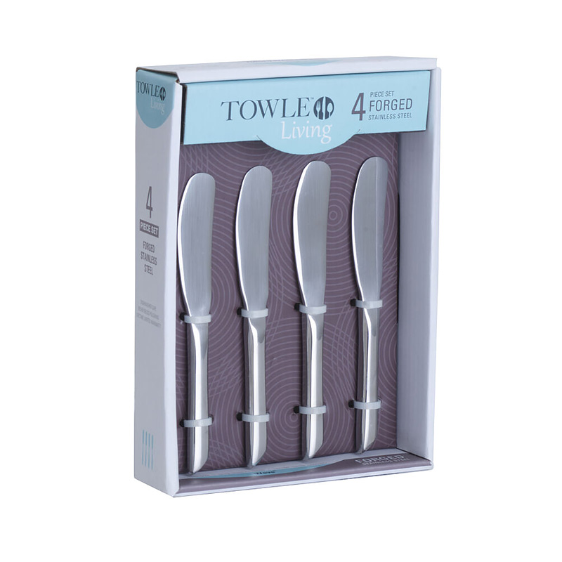 Towle Wave Spreaders, Set of 4