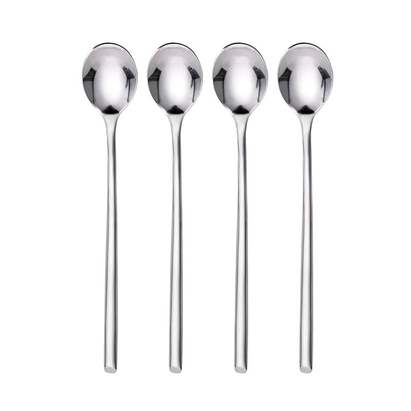 Towle Wave Iced Teaspoon, Set of 4