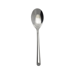 A photo of Towle Wave Oval Soup Spoon