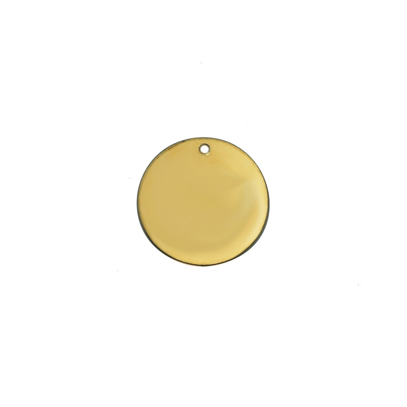 Diameter Small Brass Round Tag