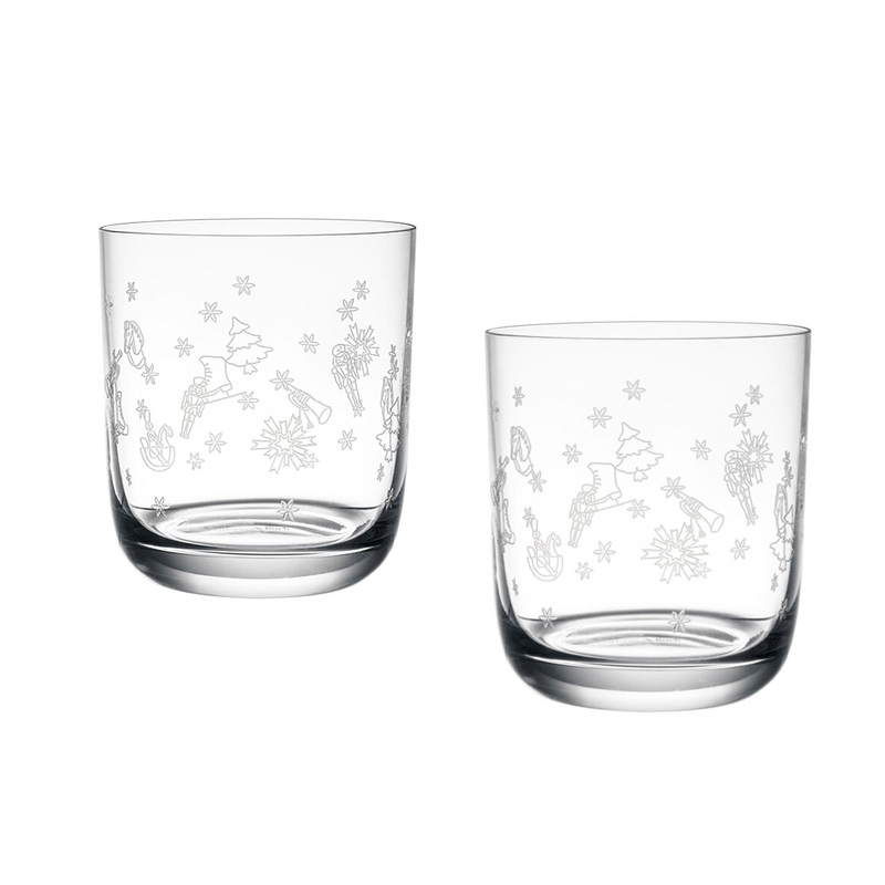 Water Glass Set of Two