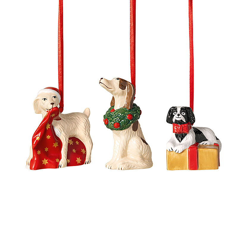 Nostalgic Puppies, Set of 3