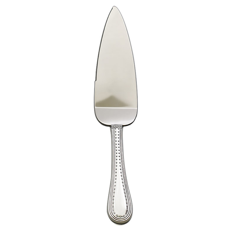 Grosgrain Cake Server w/Silverplate Handle