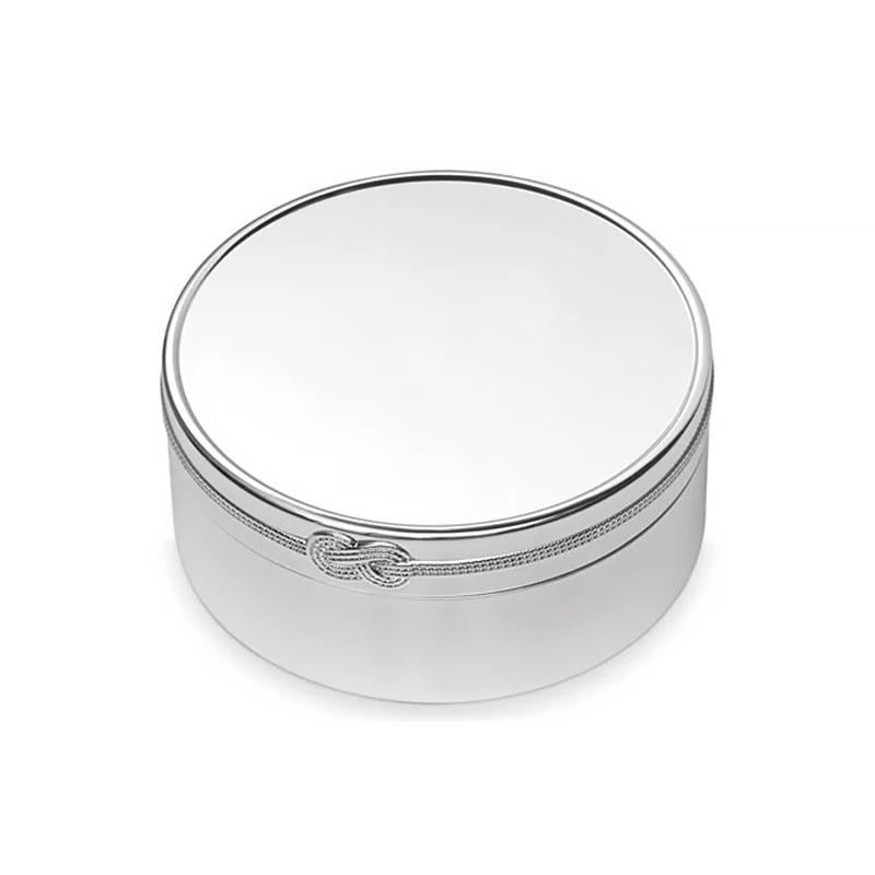 Infinity Round Keepsake Box