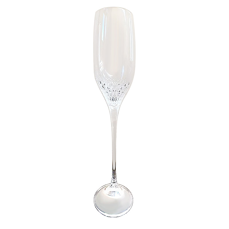 Tiara Crystal Champagne Flute