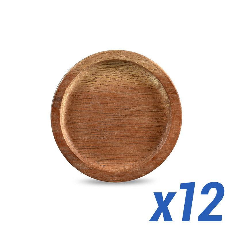 Kona Wood Coaster Set of 12