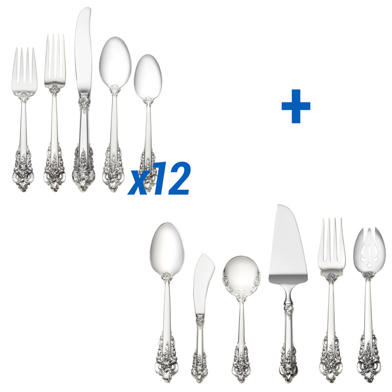 Grande Baroque 66pc Service for 12, Cont.