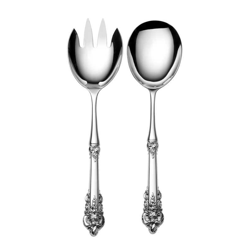 Grande Baroque 2pc Salad Serving Set