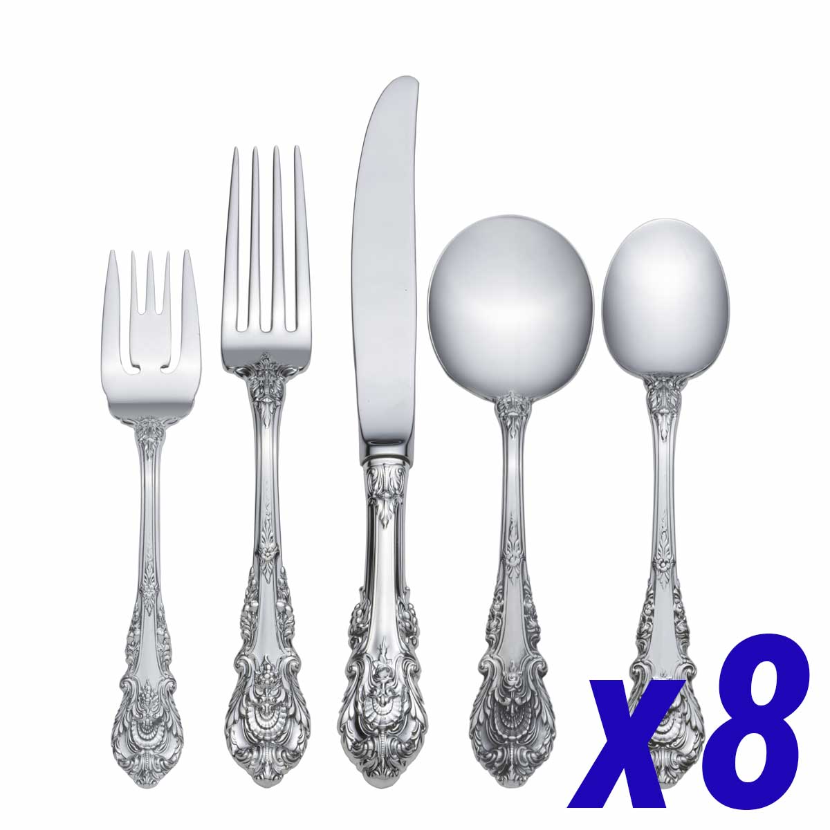 Sir Christopher 46pc Set, Place Size, Cream