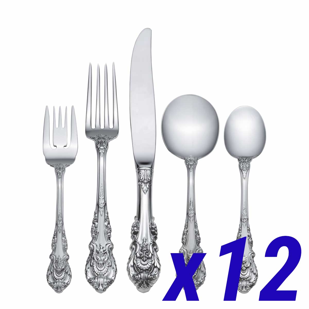 Sir Christopher 66pc Set, Dinner Size, Cream