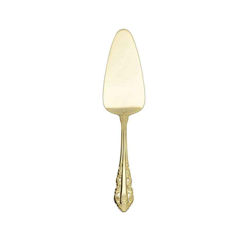 Antique Baroque Gold Pie Server