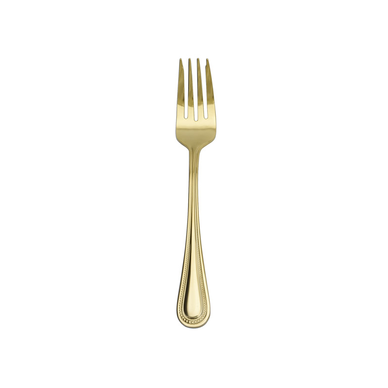 Continental Bead Gold Salad Fork