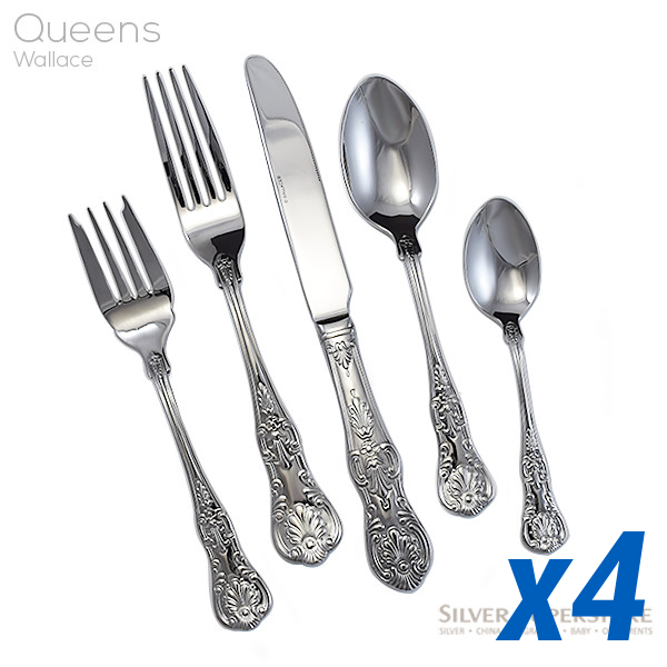 Queens 20pc Service for 4