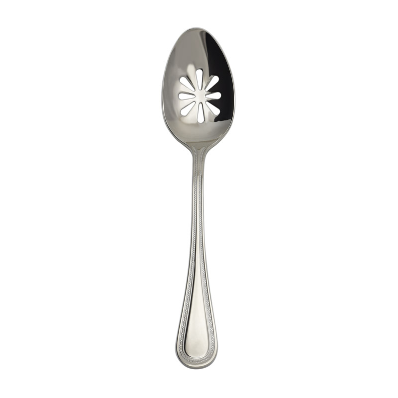 Continental Bead II Pierced Serving Spoon