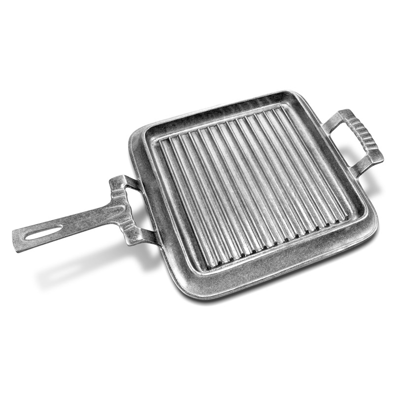 Square Grillware pan with handle