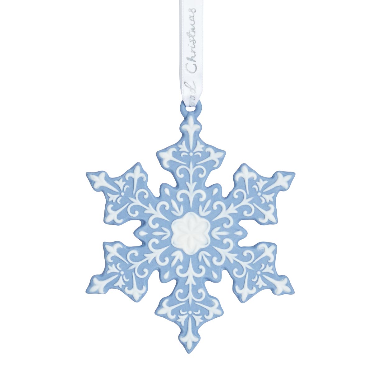 Figural Snowflake, Blue