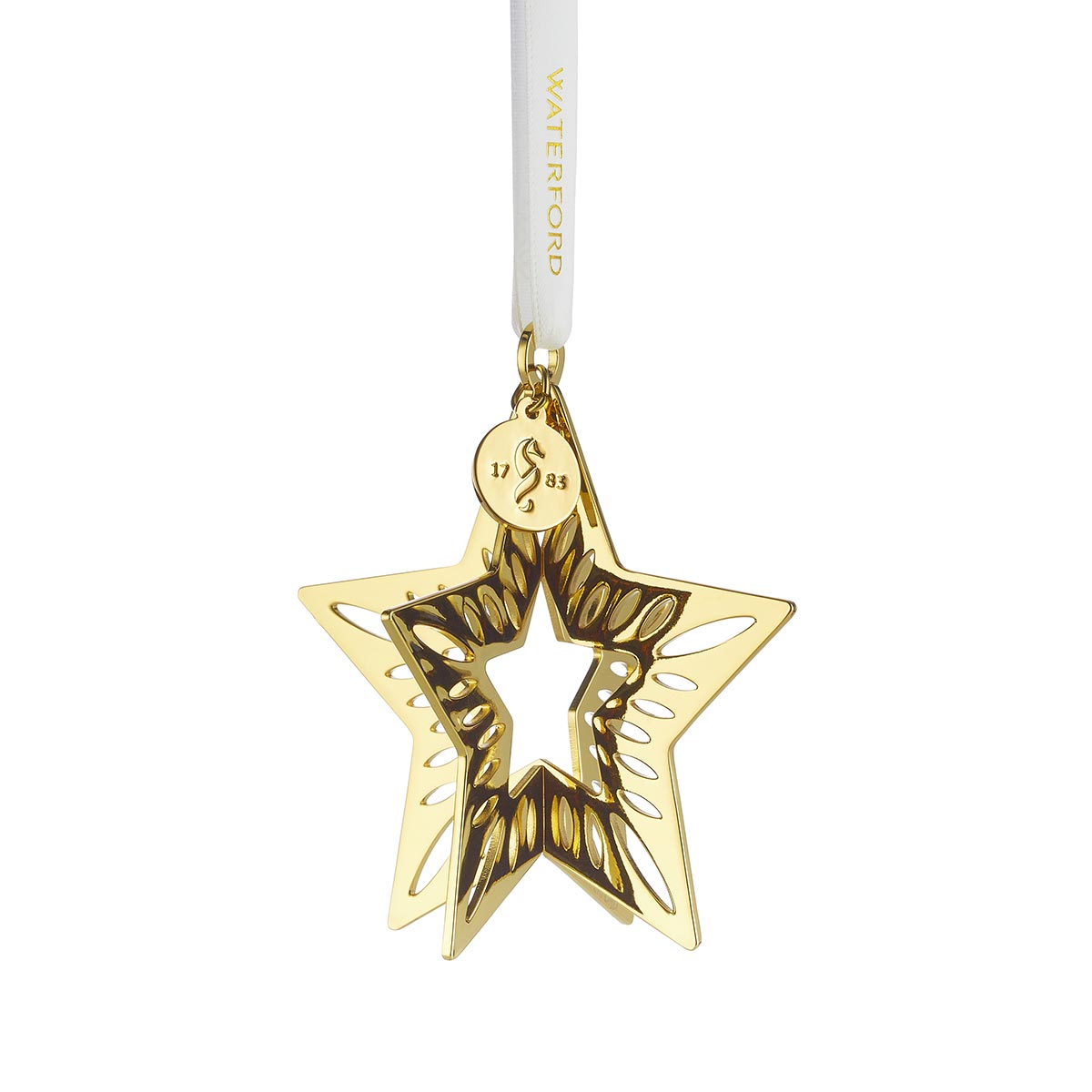 Golden 3D Star