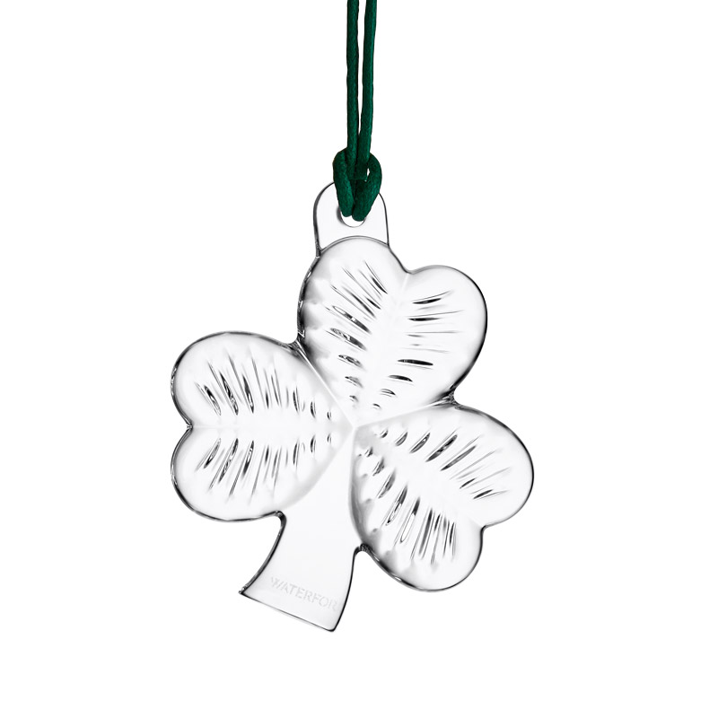 2024 Waterford Mini Shamrock Crystal Ornament