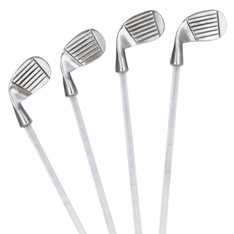 Golf Club Drink Stirrer Set of 4