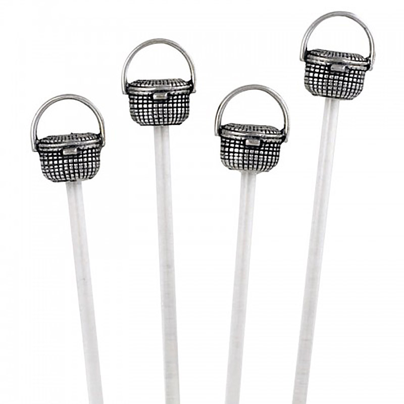 Lightship Basket Drink Stirrer Set of 4