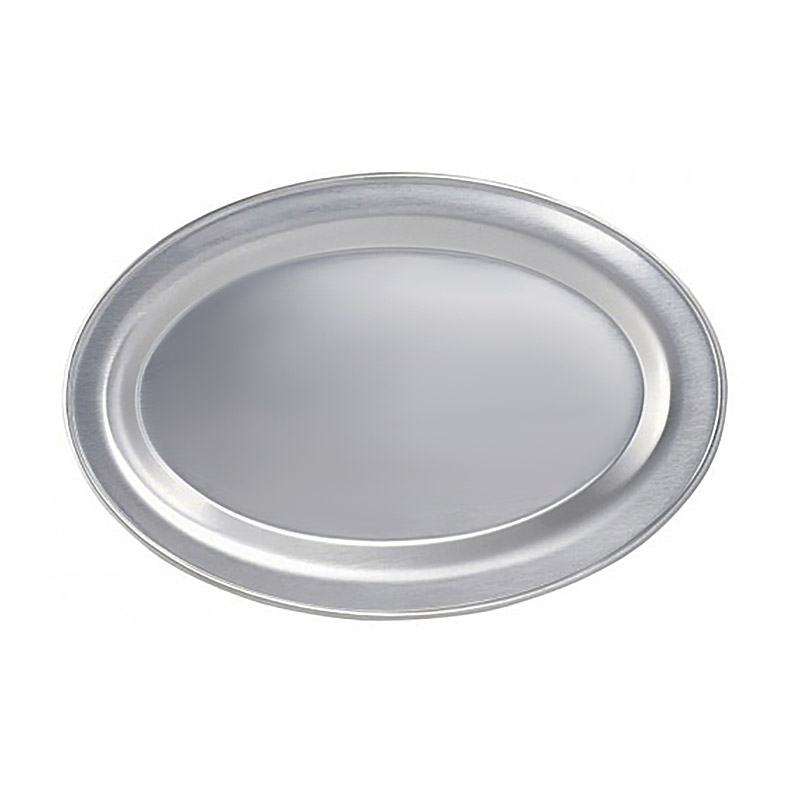 Oval Tray 6in. x 9in. Satin Finish