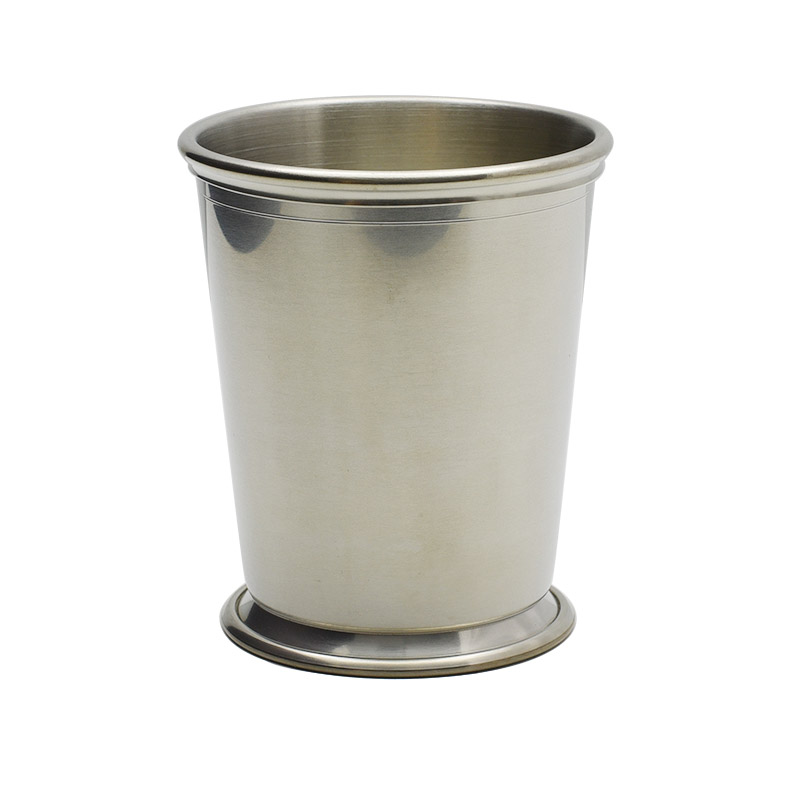 Pewter Mint Julep Plain 10oz. Satin