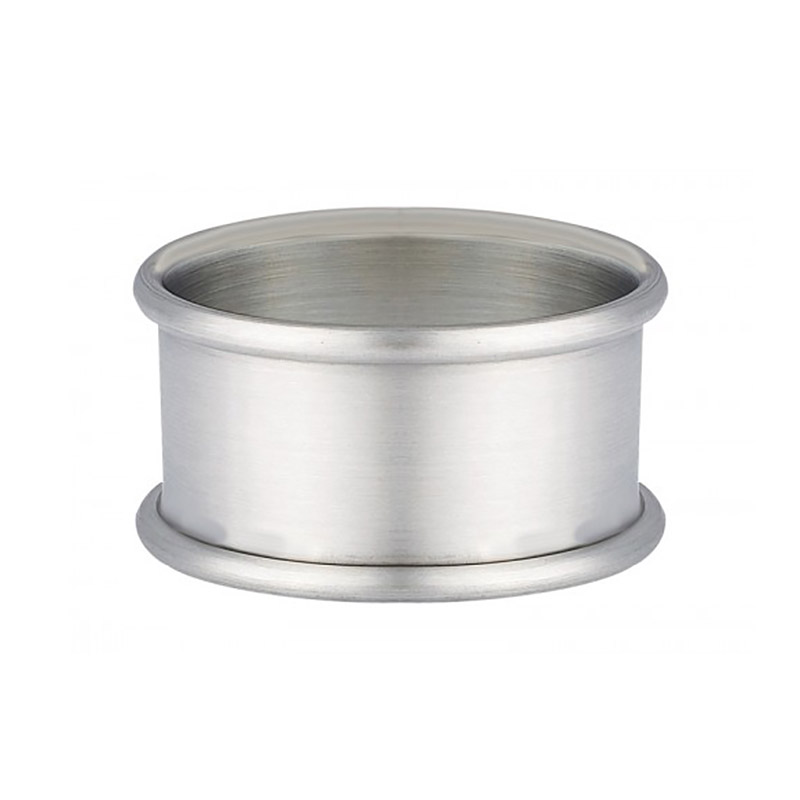 Pewter Napkin Ring Plain Satin