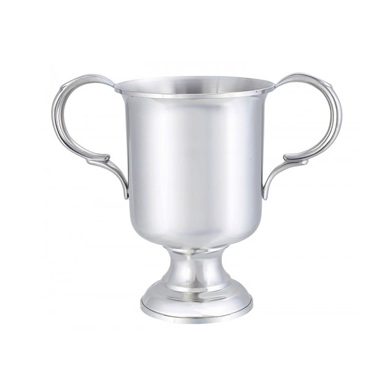 Trophy Cup, Bright Pewter Finish