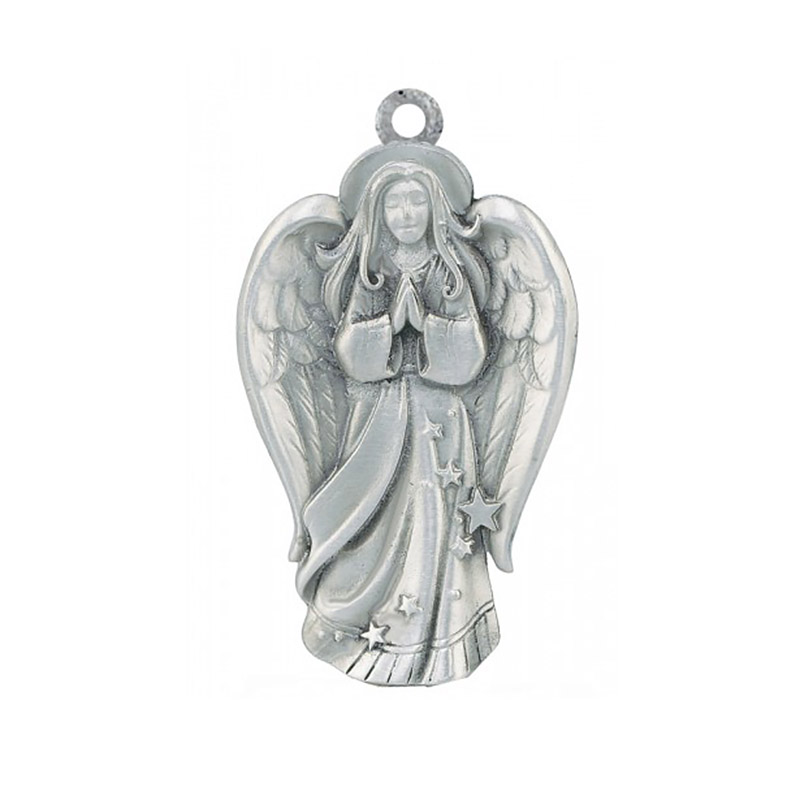 Woodbury Sculptured Angel Ornament