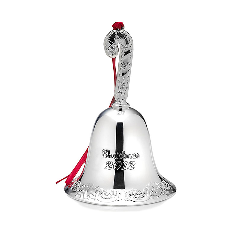 2012 Grande Baroque Bell, 18th Ed, Candy Cane finial