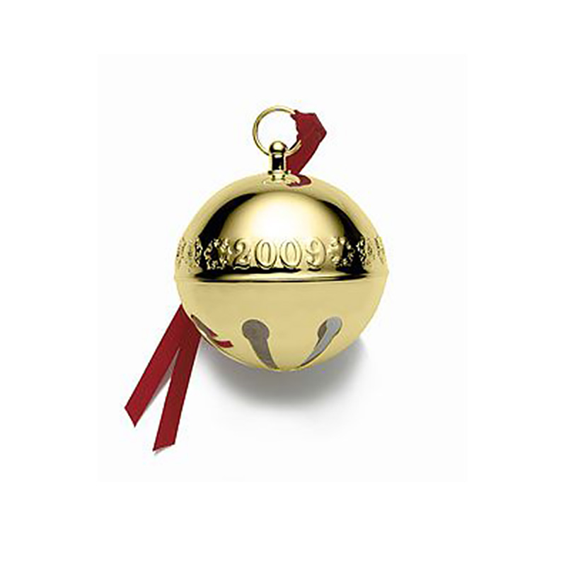 2009 Goldplated Sleigh Bell, 20th Edition