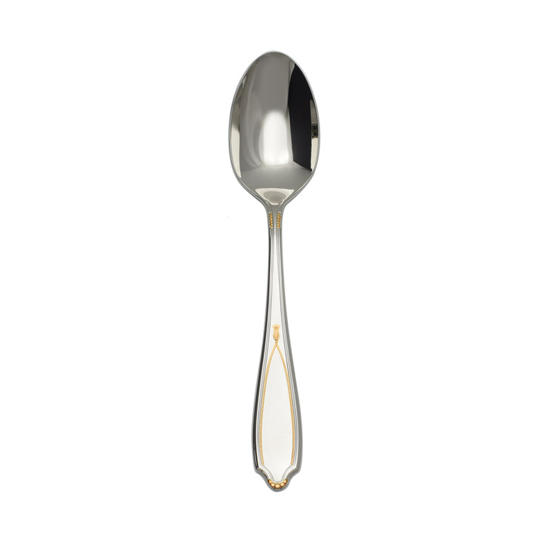 Yamazaki Victoria Gold Accent Oval Soup Spoon silversuperstore