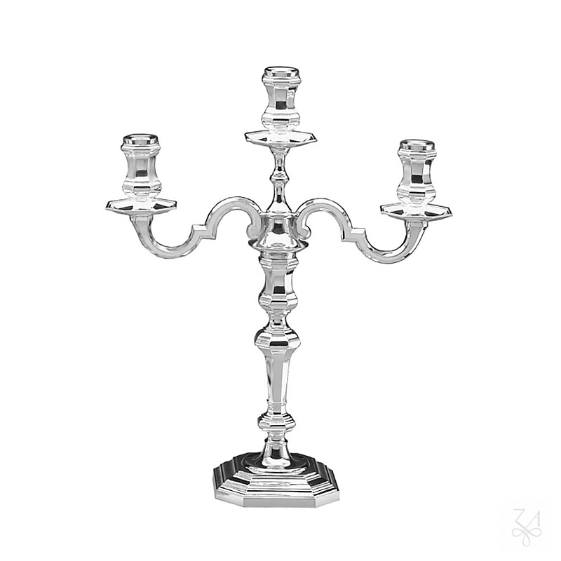 Ottagonale Candelabra, 3 Lights