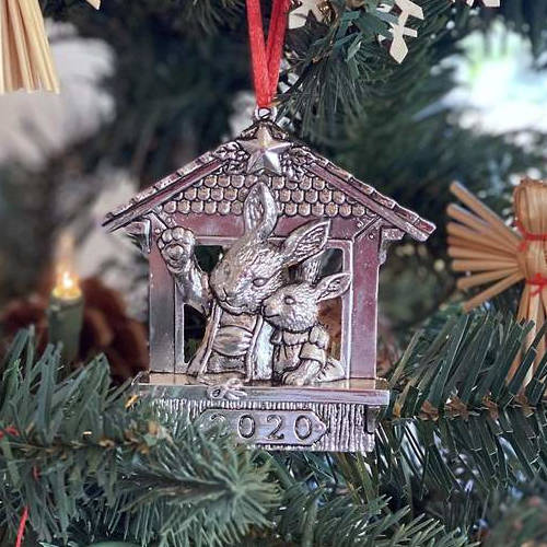 2020 Bunny Ornament