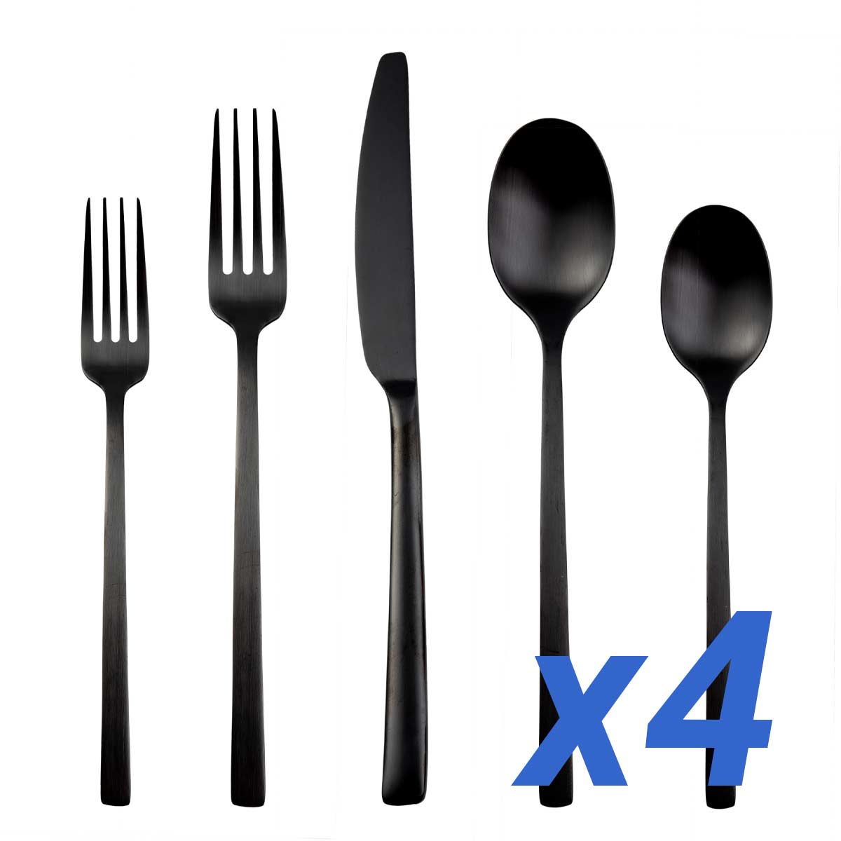 Beacon Black 20pc Service for 4