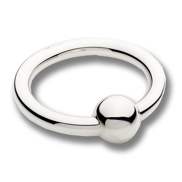 Single Ring with Ball Rattle