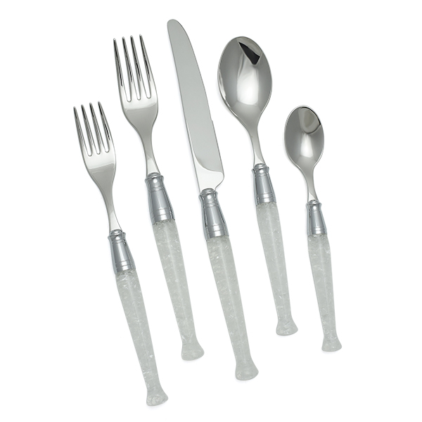 Lido White 5pc Place Setting