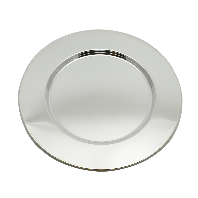 Silverplate Charger Plate Elegance Silver 6059