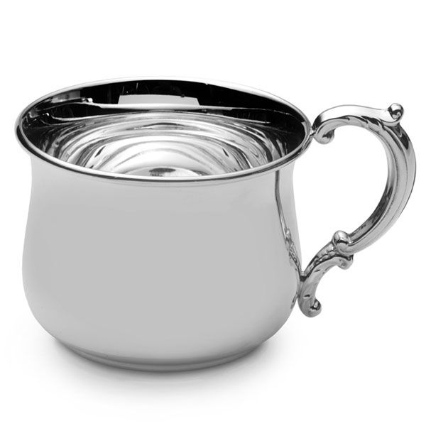 Heavyweight Pot Belly Baby Cup Sterling by Empire