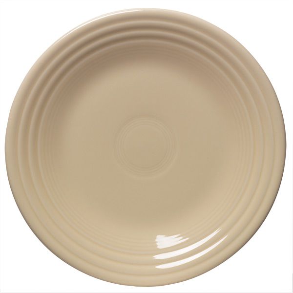 Fiesta Ivory Luncheon Plate, 9in.