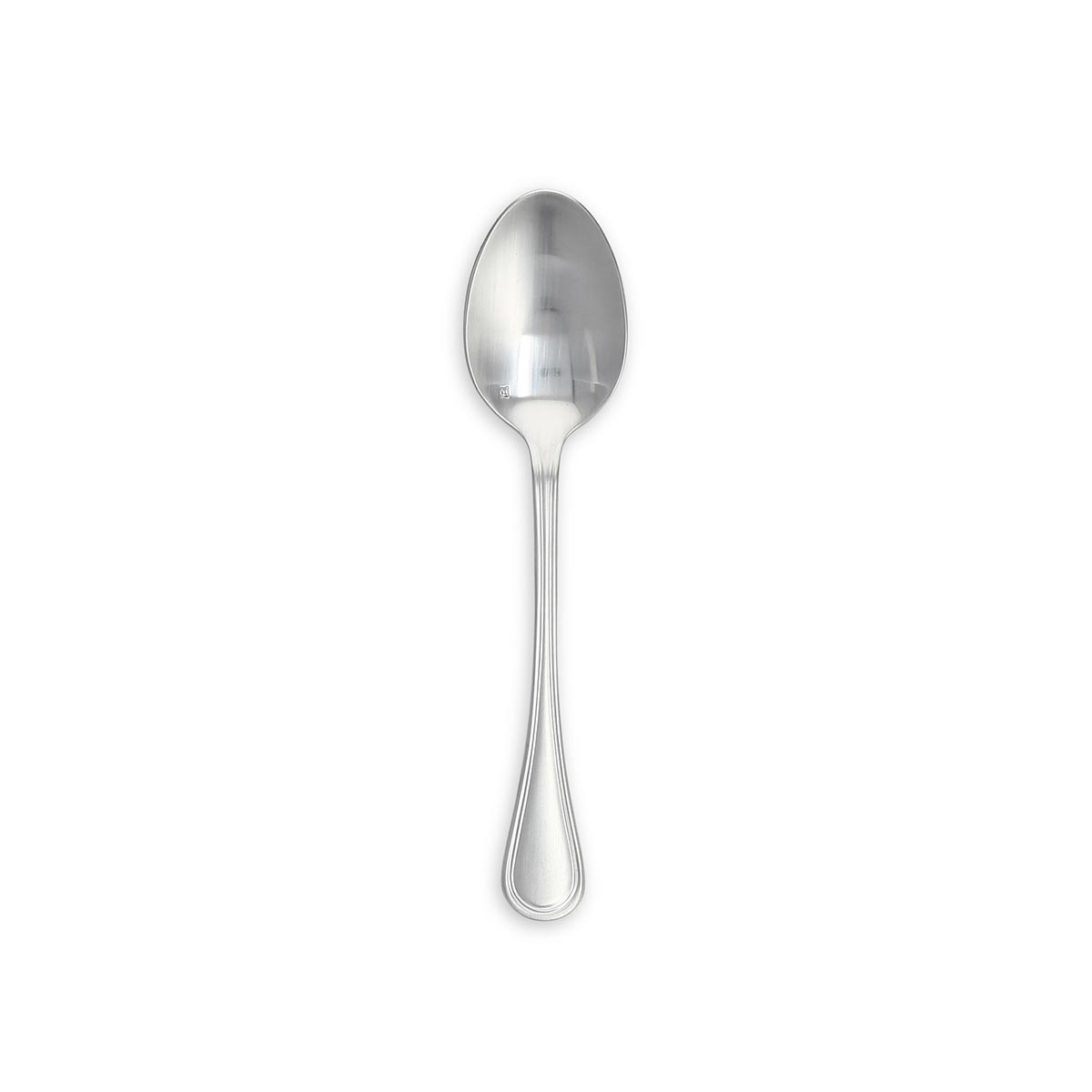 Filet Satin Desssert / Oval Soup Spoon w/stamp