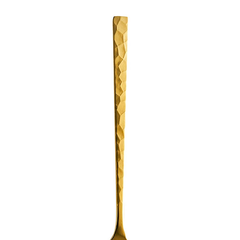 Fuse Gold Hammered Salad Serving Fork