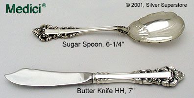 Butter Serving Knife, HH