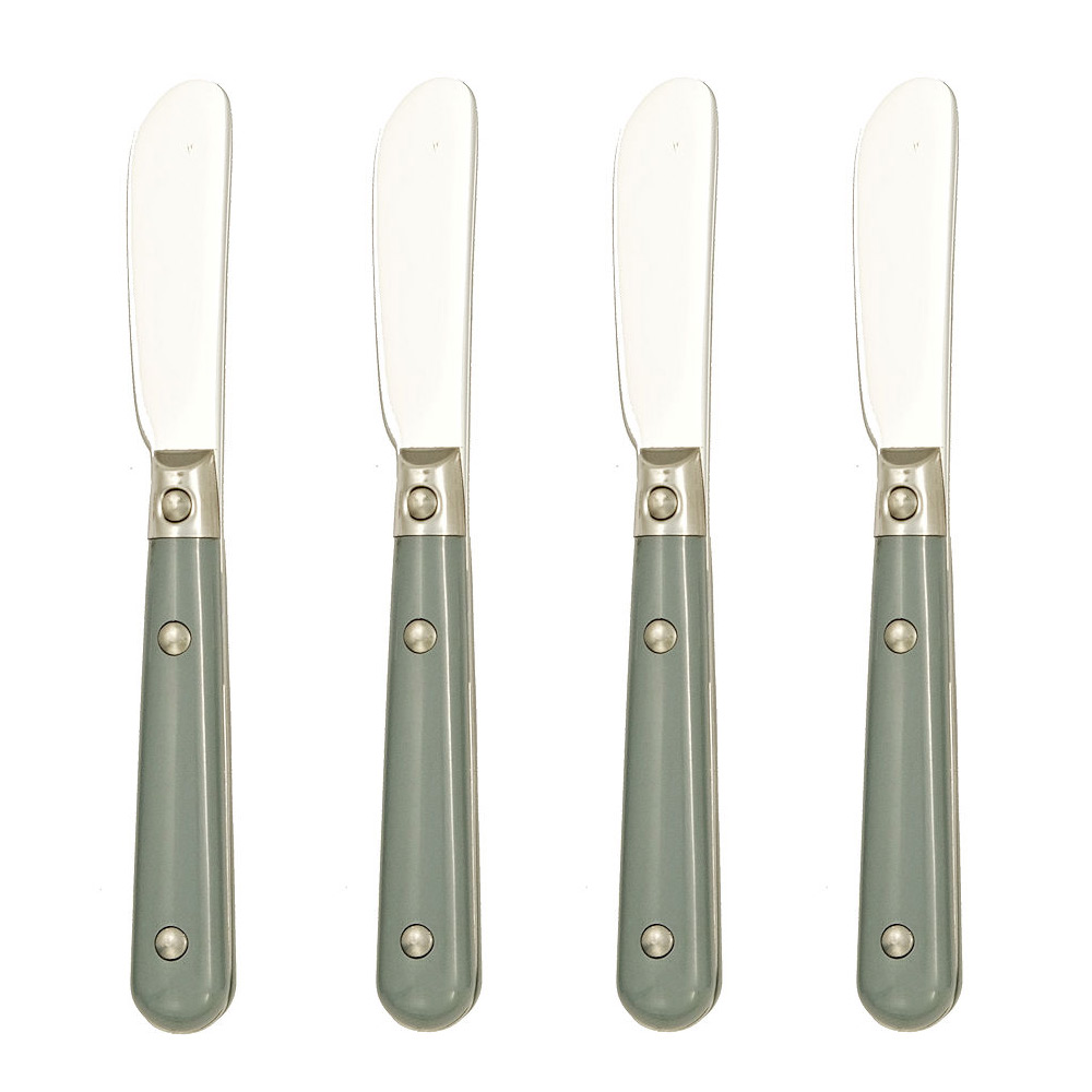 Le Prix Gray Butter Spreaders Set of 4