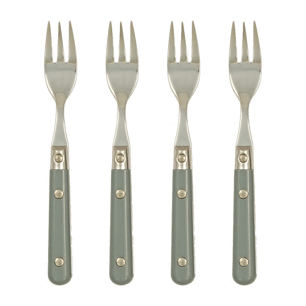 Le Prix Gray Cocktail Fork Set of 4